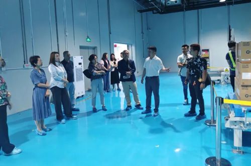 商贸物流学院 | 校企联动促发展——马来西亚代表团考察天津智能医药仓